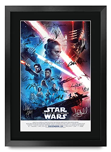 HWC Trading A3 FR Der Aufstieg der Skywalker Star Wars Geschenke Printed Poster Autogramm Bild für Film-Memorabilia Fans - A3 Eingerahmt von HWC Trading