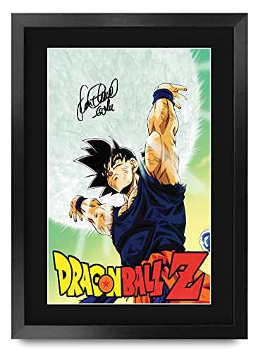 HWC Trading A3 FR Dragonball Z Sean Schemmel Geschenke gedruckt Autogramm Bild für TV-Fanartikel Fans Signed - A3 Eingerahmt HWC Trading A3 FR Dragonball Z Sean Schemmel Geschenke gedruckt Autogramm Bild für TV-Fanartikel Fans Signed - A3 Eingerahmt von HWC Trading