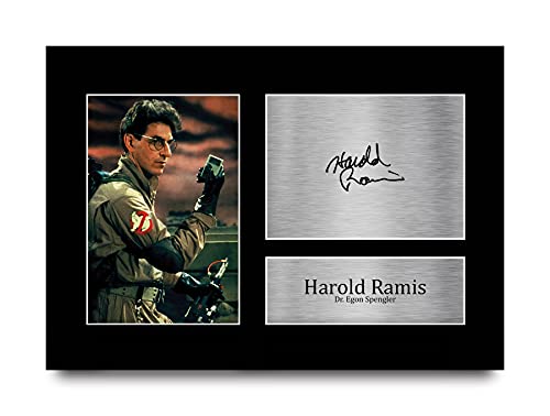 HWC Trading A4 Harold Ramis Ghostbusters Geschenke Gedruckt, Signiert Autogramm Bild Für Film-Erinnerungsstücke-Fans - A4 Eingerahmt von HWC Trading