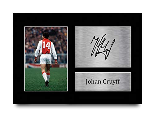 HWC Trading A4 Johan Cruyff Ajax Gifts gedrucktes Autogramm für Fans und Fans – A4 HWC Trading A4 Johan Cruyff Ajax Gifts gedrucktes Autogramm für Fans und Fans – A4 von HWC Trading