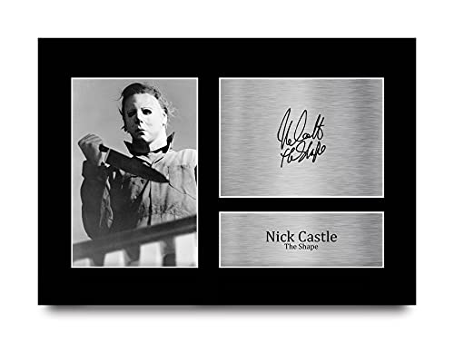 HWC Trading A4 Nick Castle Halloween Geschenke Gedruckt, Signiert Autogramm Bild Für Film-Erinnerungsstücke-Fans von HWC Trading