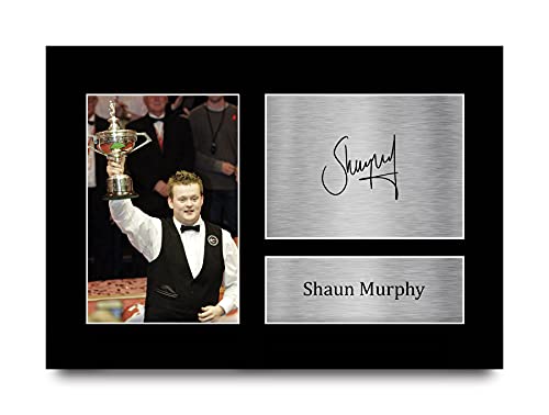 HWC Trading A4 Shaun Murphy Snooker Geschenke Gedrucktes Signiertes Autogramm Foto für Fans von Snooker Memorabilien von HWC Trading