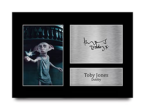 HWC Trading A4 Toby Jones Harry Potter Dobby Gifts gedrucktes Autogramm Bild für Film-Fans von HWC Trading