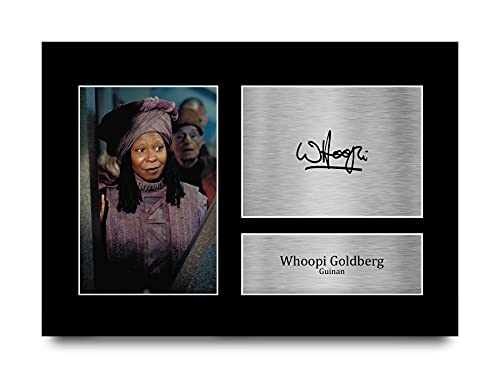 HWC Trading A4 Whoopi Goldberg Star Trek Guinan Geschenke Gedruckt Signiert Autogramm Bild Für Fernsehshow Fans von HWC Trading