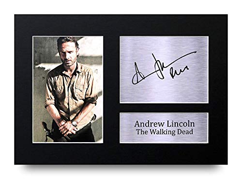 HWC Trading Andrew Lincoln A4 Ungerahmt Signiert Gedruckt Autogramme Bild Druck-Fotoanzeige Geschenk Für The Walking Dead Tv-Show-Fans HWC Trading Andrew Lincoln A4 Ungerahmt Signiert Gedruckt Autogramme Bild Druck-Fotoanzeige Geschenk Für The Walking Dead Tv-Show-Fans von HWC Trading