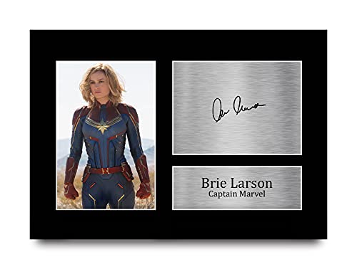 HWC Trading Brie Larson A4 Ungerahmt Signiert Gedruckt Autogramme Bild Druck-Fotoanzeige Geschenk Für Captain Marvel The Avengers Filmfans HWC Trading Brie Larson A4 Ungerahmt Signiert Gedruckt Autogramme Bild Druck-Fotoanzeige Geschenk Für Captain Marvel The Avengers Filmfans von HWC Trading