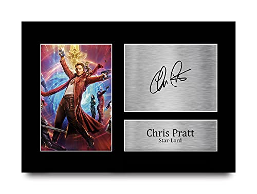 HWC Trading Chris Pratt A4 Ungerahmt Signiert Gedruckt Autogramme Bild Druck-Fotoanzeige Geschenk Für Guardians Of The Galaxy Filmfans HWC Trading Chris Pratt A4 Ungerahmt Signiert Gedruckt Autogramme Bild Druck-Fotoanzeige Geschenk Für Guardians Of The Galaxy Filmfans von HWC Trading