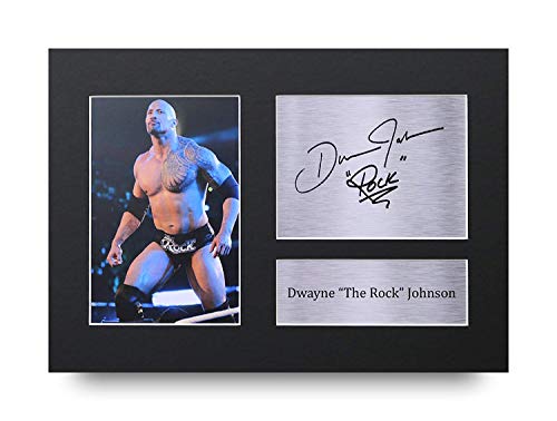 HWC Trading Dwayne Johnson A4 Ungerahmt Signiert Gedruckt Autogramme Bild Druck-Fotoanzeige Geschenk Für The Rock Filmfans HWC Trading Dwayne Johnson A4 Ungerahmt Signiert Gedruckt Autogramme Bild Druck-Fotoanzeige Geschenk Für The Rock Filmfans von HWC Trading