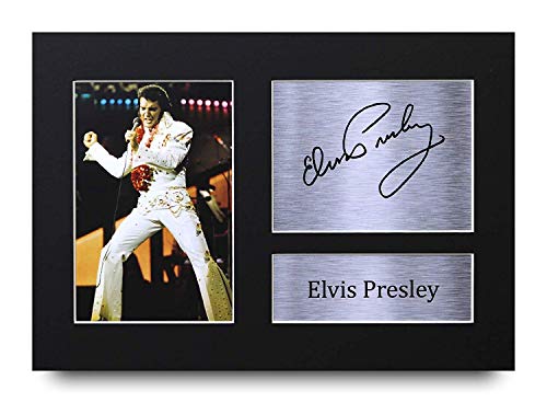 HWC Trading Elvis Presley A4 Ungerahmt Signiert Gedruckt Autogramme Bild Druck-Fotoanzeige Geschenk Für Musik-Fans HWC Trading Elvis Presley A4 Ungerahmt Signiert Gedruckt Autogramme Bild Druck-Fotoanzeige Geschenk Für Musik-Fans von HWC Trading