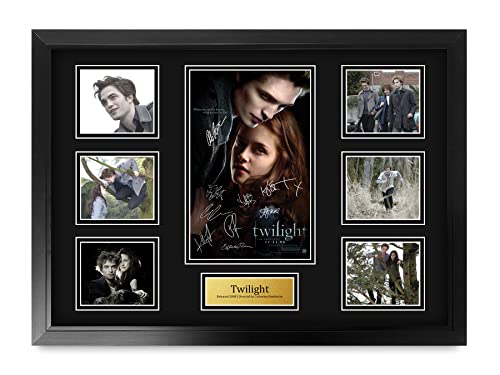 HWC Trading FR A2 Twilight Geschenke Geducktes Signiertes Autogramm Präsentationsdisplay für Fans von Film Memorabilien - A2 Gerahmt von HWC Trading