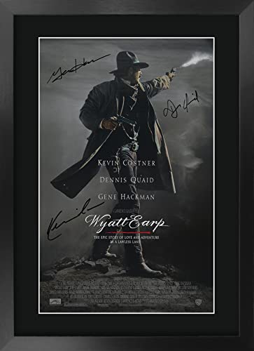 Signiert Autogramm Bild Für Film-Erinnerungsstücke-Fans HWC Trading A4 Christopher Lee Dracula Geschenke Gedruckt A4 Eingerahmt