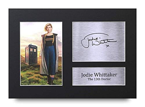 HWC Trading Jodie Whittaker A4 Ungerahmt Signiert Gedruckt Autogramme Bild Druck-Fotoanzeige Geschenk Für Dr Who Tv-Show-Fans von HWC Trading