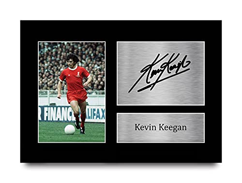 HWC Trading Kevin Keegan A4 Ungerahmt Signiert Gedruckt Autogramme Bild Druck-Fotoanzeige Geschenk Für Liverpool Fußball Fans von HWC Trading