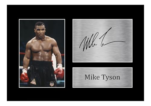 HWC Trading Mike Tyson A4 Ungerahmt Signiert Gedruckt Autogramme Bild Druck-Fotoanzeige Geschenk Für Boxfans HWC Trading Mike Tyson A4 Ungerahmt Signiert Gedruckt Autogramme Bild Druck-Fotoanzeige Geschenk Für Boxfans von HWC Trading