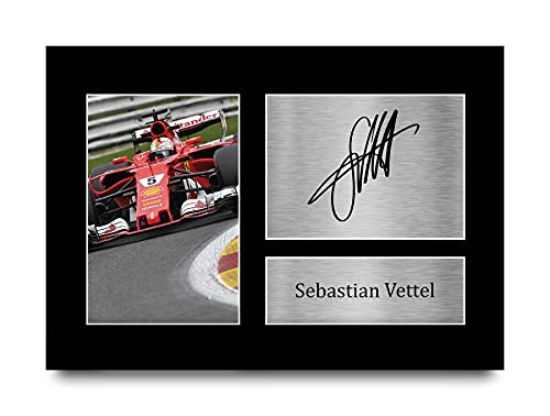 HWC Trading Sebastian Vettel A4 Ungerahmt Signiert Gedruckt Autogramme Bild Druck-Fotoanzeige Geschenk Für F1 Formel Eins Fans HWC Trading Sebastian Vettel A4 Ungerahmt Signiert Gedruckt Autogramme Bild Druck-Fotoanzeige Geschenk Für F1 Formel Eins Fans von HWC Trading