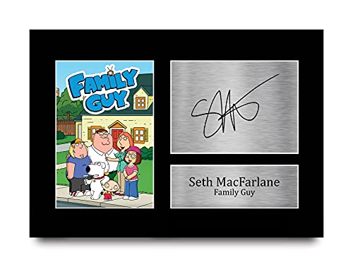 HWC Trading Seth Macfarlane A4 Ungerahmt Signiert Gedruckt Autogramme Bild Druck-Fotoanzeige Geschenk Für Family Guy Tv-Show-Fans HWC Trading Seth Macfarlane A4 Ungerahmt Signiert Gedruckt Autogramme Bild Druck-Fotoanzeige Geschenk Für Family Guy Tv-Show-Fans von HWC Trading