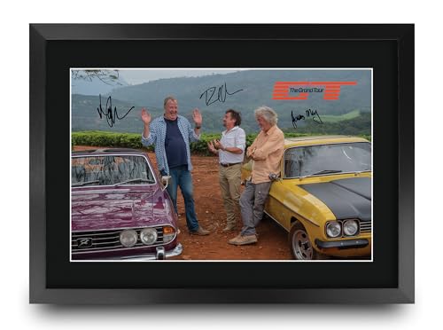 HWC Trading The Grand Tour Scene 2 Geschenke Gedrucktes Signiertes Autogramm Foto für Fans von Fernsehn Memorabilien - A3 Gerahmt HWC Trading The Grand Tour Scene 2 Geschenke Gedrucktes Signiertes Autogramm Foto für Fans von Fernsehn Memorabilien - A3 Gerahmt von HWC Trading