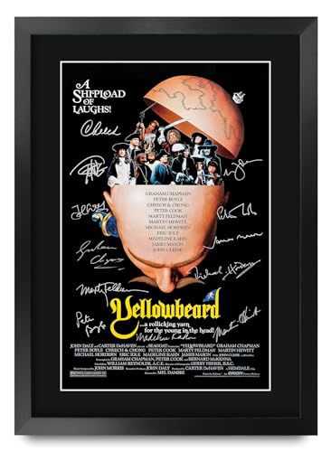 HWC Trading Yellowbeard 1983 Geschenke Geduckter Poster Signiertes Autogramm Foto für Fans von Film Memorabilien - A3 Gerahmt HWC Trading Yellowbeard 1983 Geschenke Geduckter Poster Signiertes Autogramm Foto für Fans von Film Memorabilien - A3 Gerahmt von HWC Trading