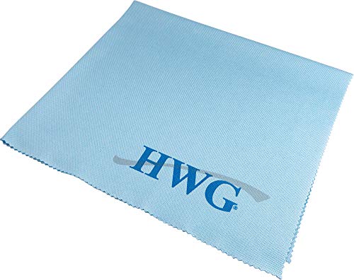 HWG® Kristall-Reinigungstuch - Mikrofaser mit Nanosilber Technologie - Blau - 50x45 cm von HWG