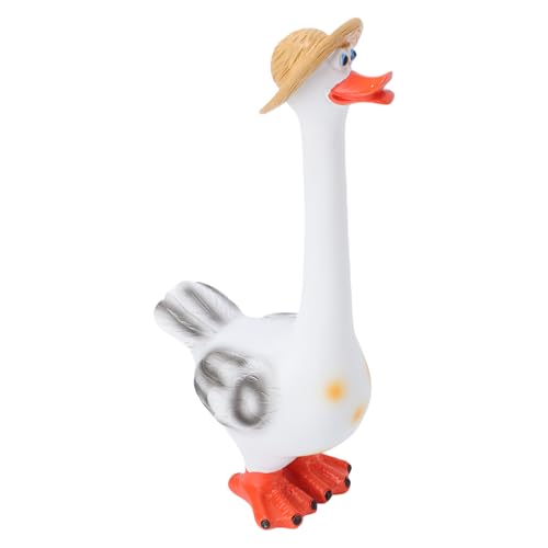 HWGING Gänse Statue Lustige Lange Hals Harz Wetter Beweis Gans Skulptur für Garten Desktop Dekoration HWGING Gänse Statue Lustige Lange Hals Harz Wetter Beweis Gans Skulptur für Garten Desktop Dekoration von HWGING