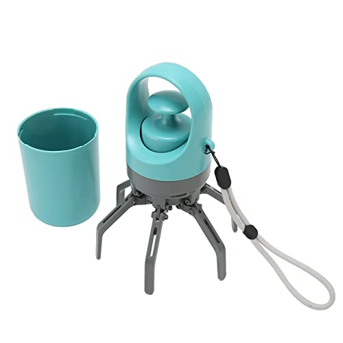 HWGING Hund Pooper Schaufel Klaue Poop Scooper Hundeabfälle Picker Leicht Tragbar mit Taschenspender Einverrückter Hangsgurt für Gehen Im Freien von HWGING