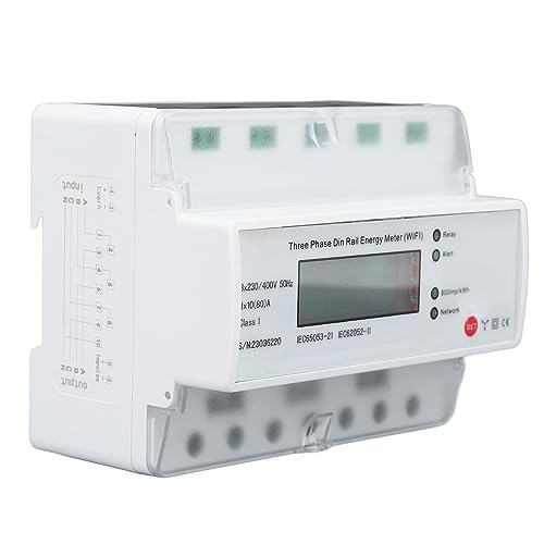 HWGING Intelligenter Stromzähler, 3-Phasen-4-Draht-4G-Schienentyp, Multifunktionaler Energiezähler Tuya-App-Strommanagement HWGING Intelligenter Stromzähler, 3-Phasen-4-Draht-4G-Schienentyp, Multifunktionaler Energiezähler Tuya-App-Strommanagement von HWGING