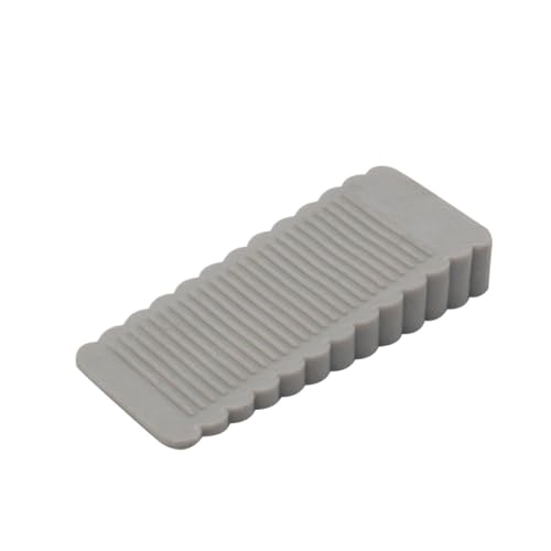 Türstopper 1Pcs Silikon Tür Stop Stopper Block Keil Türstopper Home Office Hinten Retainer Anti-kollision(GRAY) von HWJFDC