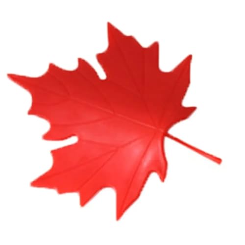 Türstopper Antikollisions-Türkeil in Ahornblattform, rutschfester Silikon-Türstopper, Wohnzimmer-/Küchenmöbel-Zubehör(Red) von HWJFDC