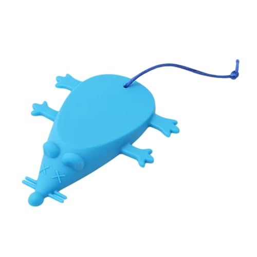 Türstopper Cartoon Niedlichen Tier Maus Form Silikon Tür Stopper Liefert Schützen(Blue) von HWJFDC