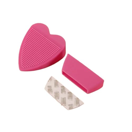 Türstopper Türstopper In Herz- Und Liebesform Mit Aufbewahrungsbox Rutschfester Unterseite, Silikon, For Unter Die Tür(Pink) von HWJFDC