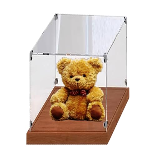 Acryl Vitrine Acryl-Vitrine für Große Puppenfiguren, Aufbewahrungs- und Organisationsbehälter aus Kunststoff für Spielzeug zu Hause, Durchsichtige Verkaufsvitrine, Sichere Aufbewahrungsbox(25x25x10cm( Acryl Vitrine Acryl-Vitrine für Große Puppenfiguren, Aufbewahrungs- und Organisationsbehälter aus Kunststoff für Spielzeug zu Hause, Durchsichtige Verkaufsvitrine, Sichere Aufbewahrungsbox(25x25x10cm( von HWLL
