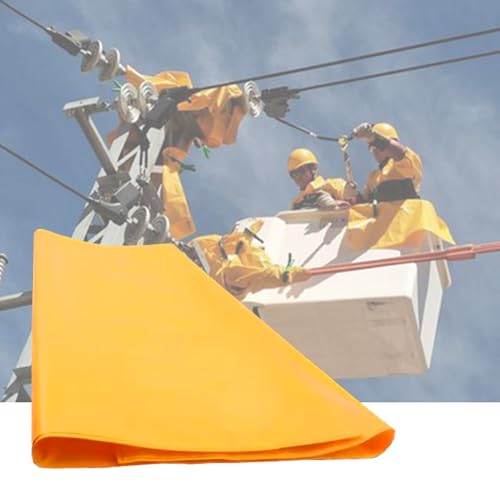 Elektrische Isolierdecke Elektrische Hochspannungs-Isolierdecke, Isoliermatte für Den Feldgeneratorraum Eines Umspannwerks, Isolierungsschutzabdeckung(10 KV - 1000 x 1000 mm (39.4 x 39.4 in)) von HWLL