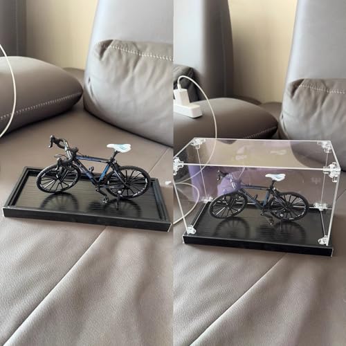 HWLL Acryl Vitrine Klare Vitrine aus Acryl, Aufbewahrungsbox aus Kunststoff für Modellautos und Sammlerstücke, Würfelform, 20×20, 30×30, 40×40, 60×60 cm(60x30x20cm(24"x12"x8")) von HWLL