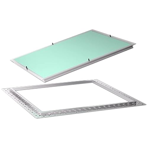 HWLL Revisionsklappe Abnehmbare Gipskarton-Revisionsluke, Verdeckte Decken-Revisionsplatte mit Aluminiumrahmen, Serviceschachttür/Zugangslochabdeckung für Hotels(40x15cm (15.8x5.9in)) von HWLL