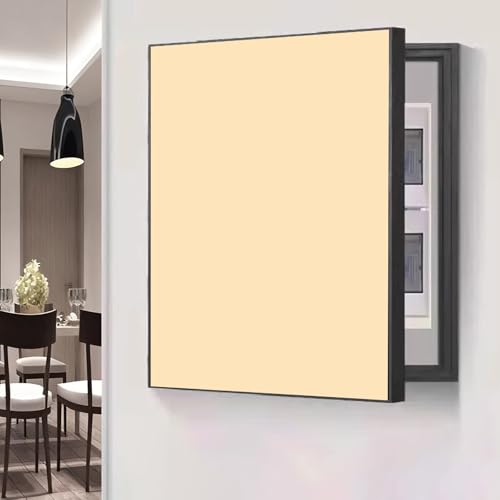 Stromkasten Verkleidung Dekoratives Gemälde für Verteilerkästen in Reiner Farbe, 30 40 50 60 cm Vertikale Abdeckung für Elektrische Schalttafeln(Style A,30 x 40 cm (11.8 x 15.7 in)) von HWLL