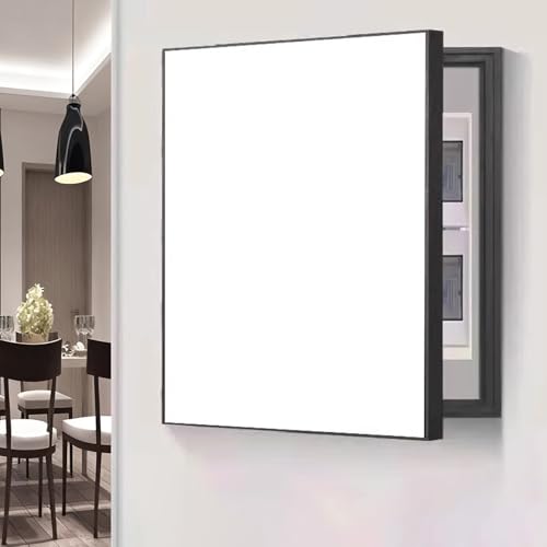 Stromkasten Verkleidung Dekoratives Gemälde für Verteilerkästen in Reiner Farbe, 30 40 50 60 cm Vertikale Abdeckung für Elektrische Schalttafeln(Style C,30 x 40 cm (11.8 x 15.7 in)) von HWLL