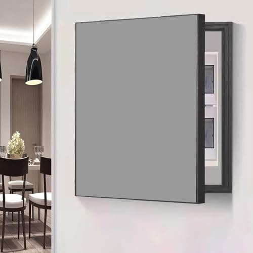 Stromkasten Verkleidung Dekoratives Gemälde für Verteilerkästen in Reiner Farbe, 30 40 50 60 cm Vertikale Abdeckung für Elektrische Schalttafeln(Style F,35 x 45 cm (13.8 x 17.7 in)) von HWLL