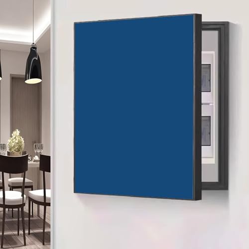 Stromkasten Verkleidung Dekoratives Gemälde für Verteilerkästen in Reiner Farbe, 30 40 50 60 cm Vertikale Abdeckung für Elektrische Schalttafeln(Style H,30 x 40 cm (11.8 x 15.7 in)) von HWLL