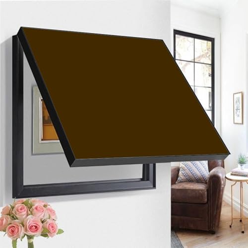 Stromkasten Verkleidung Hochklappbarer Stromverteilerkasten, Dekorative Abdeckung für Elektrische Schalttafeln – Kein Stanzen Erforderlich(Style I,40 x 30 cm (15 3/4" x 11 3/4")) von HWLL