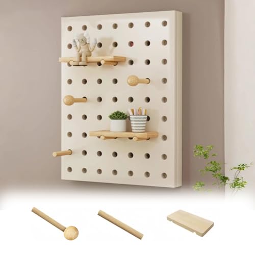 Stromkasten Verkleidung Schalttafelabdeckung mit Ablage Und Haken, Multifunktionale, Dekorative Abdeckung für Leistungsschalterkästen, Verteilerkastendeckel(White,30 x 40 cm (11 3/4" x 15 3/4")) von HWLL
