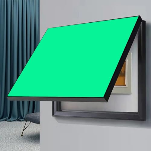 Stromkasten Verkleidung Zählerabdeckungskasten, Dekoratives, Schlichtes Design – Gemälde Verstecken, Dekorative Sicherungskastenabdeckung für Schränke(Style A,45 x 35 cm (17 3/4" x 13 3/4")) von HWLL