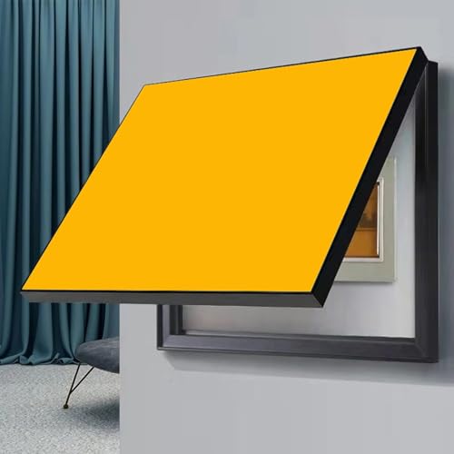 Stromkasten Verkleidung Zählerabdeckungskasten, Dekoratives, Schlichtes Design – Gemälde Verstecken, Dekorative Sicherungskastenabdeckung für Schränke(Style B,45 x 35 cm (17 3/4" x 13 3/4")) von HWLL