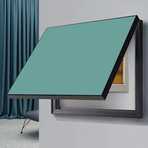Stromkasten Verkleidung Zählerabdeckungskasten, Dekoratives, Schlichtes Design – Gemälde Verstecken, Dekorative Sicherungskastenabdeckung für Schränke(Style C,40 x 30 cm (15 3/4" x 11 3/4")) von HWLL