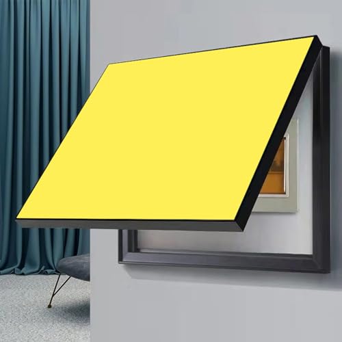 Stromkasten Verkleidung Zählerabdeckungskasten, Dekoratives, Schlichtes Design – Gemälde Verstecken, Dekorative Sicherungskastenabdeckung für Schränke(Style E,70 x 50 cm (27 1/2" x 19 3/4")) von HWLL