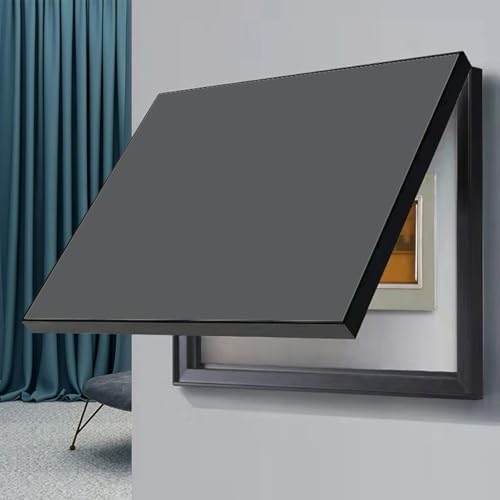 Stromkasten Verkleidung Zählerabdeckungskasten, Dekoratives, Schlichtes Design – Gemälde Verstecken, Dekorative Sicherungskastenabdeckung für Schränke(Style G,45 x 35 cm (17 3/4" x 13 3/4")) von HWLL