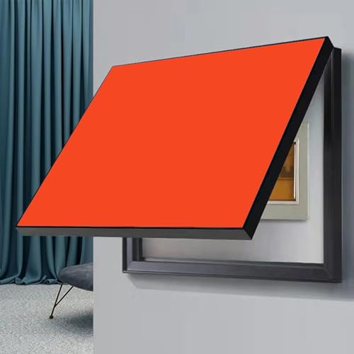 Stromkasten Verkleidung Zählerabdeckungskasten, Dekoratives, Schlichtes Design – Gemälde Verstecken, Dekorative Sicherungskastenabdeckung für Schränke(Style L,45 x 35 cm (17 3/4" x 13 3/4")) von HWLL