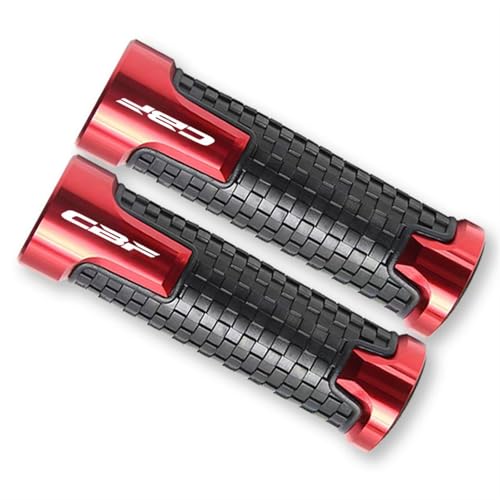 Handvat Bar Cap Für H┐onda CBF 125 150 250 500 600 600s cbf1000 SA CBF 600 CBF1000 CBF250 CBF500 CBF125 Motorrad-Lenkergriff Handgriffe(rot) von HWTGHG