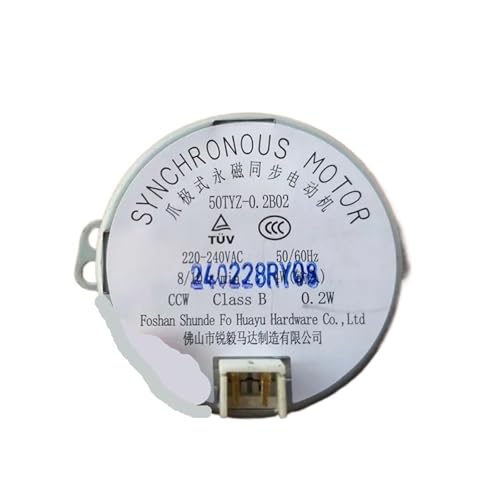 1 STÜCKE Heizung Klaue Pol Permanentmagnet-synchronmotor 50TYZ-0.2B02 220 V-240 V AC 8/10 U/min Teile von HWVSRKCO