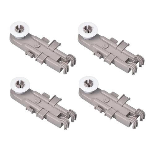 4er-Pack 8268743 Oberkorbrad for Geschirrspüler, kompatibel mit Whirlpool, kompatibel mit Kenmore, kompatibel mit KitchenAid, Geschirrspüler WP8268743 WP8268743VP AP6012252 von HWVSRKCO