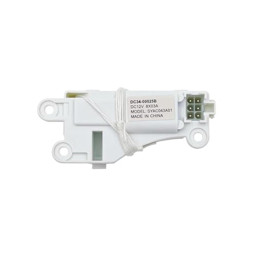 DC34-00025B DC 12 V Elektronischer Türschloss-Verzögerungsschalter, Kompatibel mit Samsung, Waschmaschinenteile von HWVSRKCO